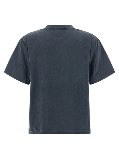 Balenciaga Embroidery T-shirt Blue