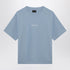 Balenciaga Back Medium Fit T-shirt Light Blue