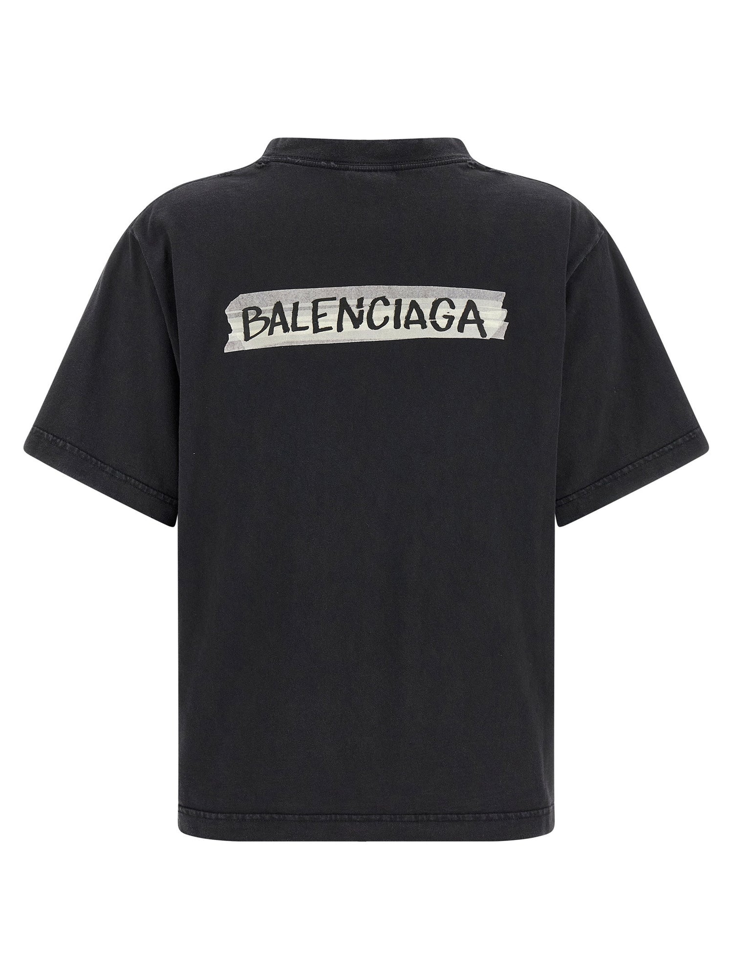 Balenciaga Masking Tape T-shirt Black