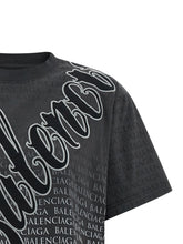 Balenciaga Cursive T-shirt Black