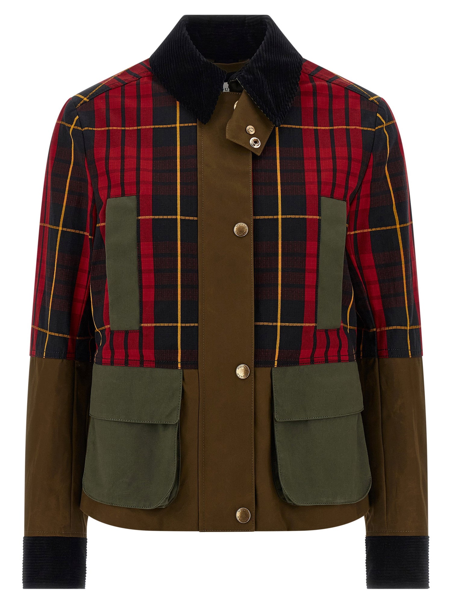 Alexander McQueen Patchwork Jacket Multicolor