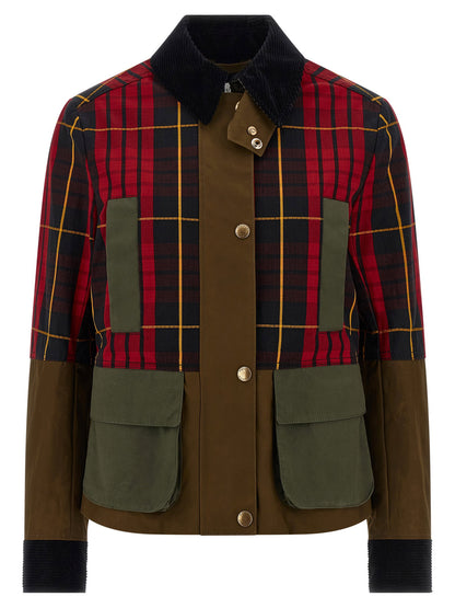Alexander McQueen Patchwork Jacket Multicolor