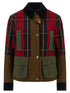 Alexander McQueen Patchwork Jacket Multicolor