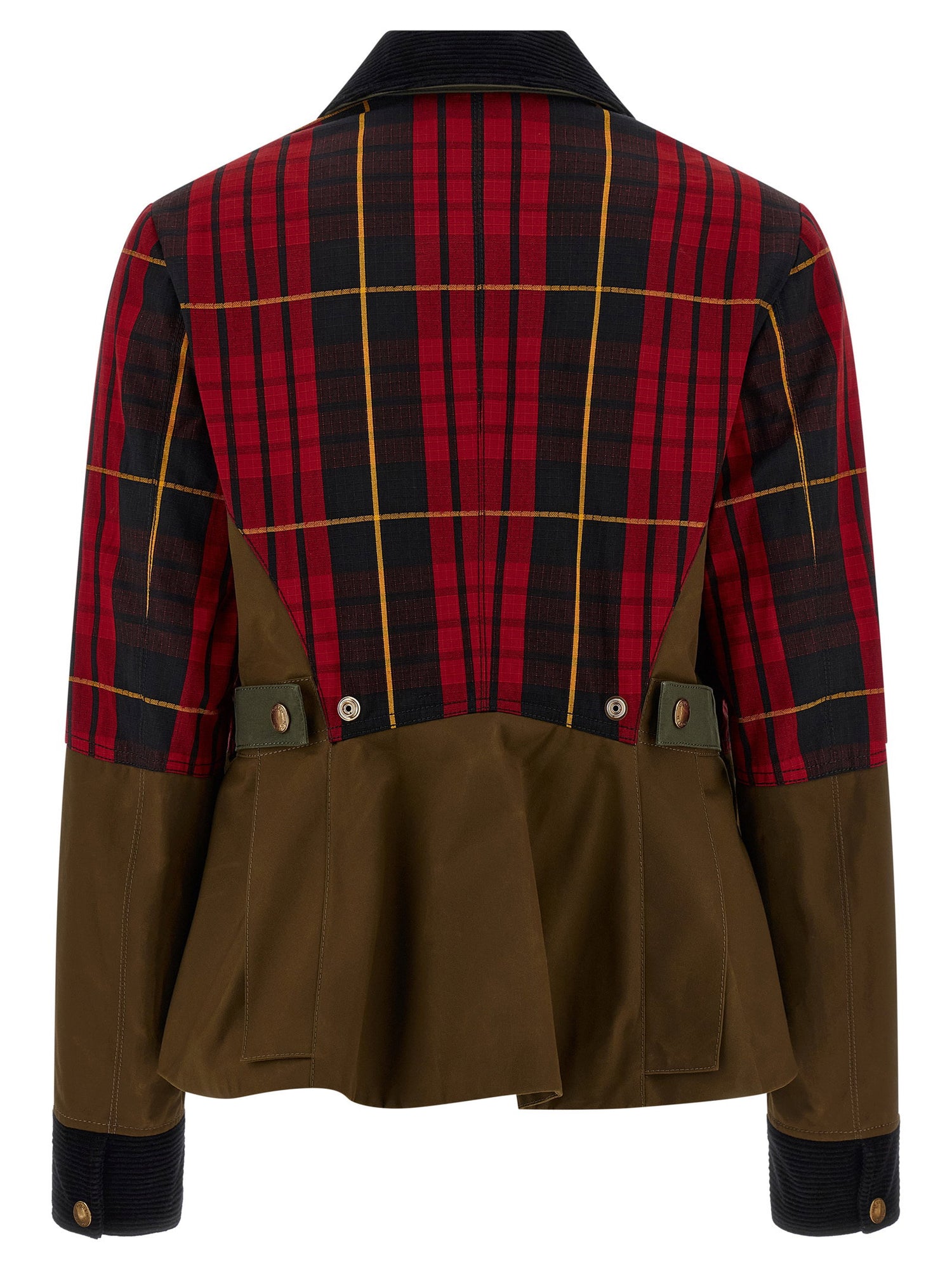 Alexander McQueen Patchwork Jacket Multicolor