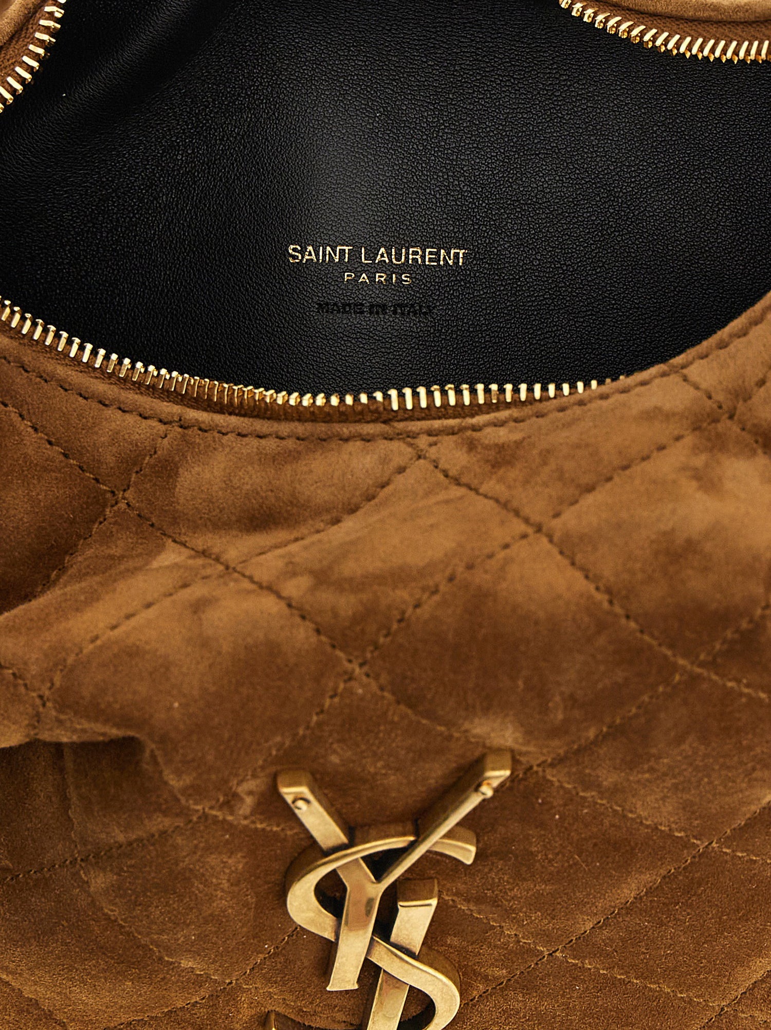 Saint Laurent Icarino Baby Handbag Brown