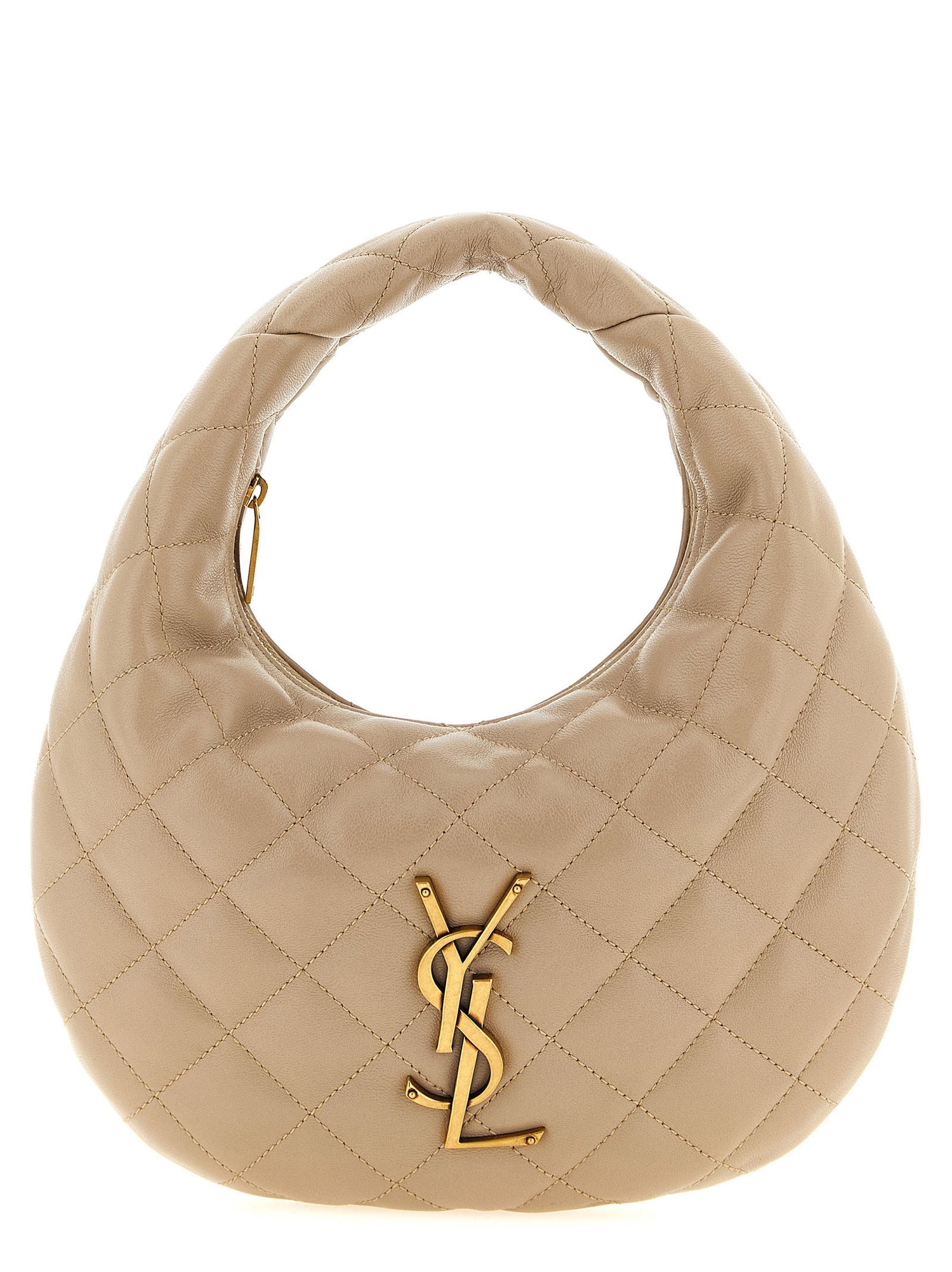 Saint Laurent Icarino Baby Handbag Beige