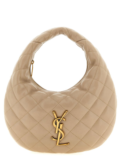 Saint Laurent Icarino Baby Handbag Beige