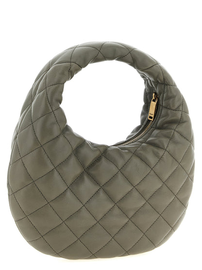Saint Laurent Icarino Baby Handbag Gray
