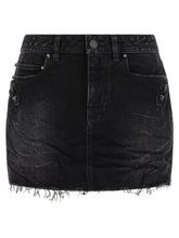 Balenciaga City Skirt Black