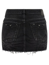 Balenciaga City Skirt Black