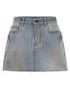 Balenciaga City Skirt Light blue