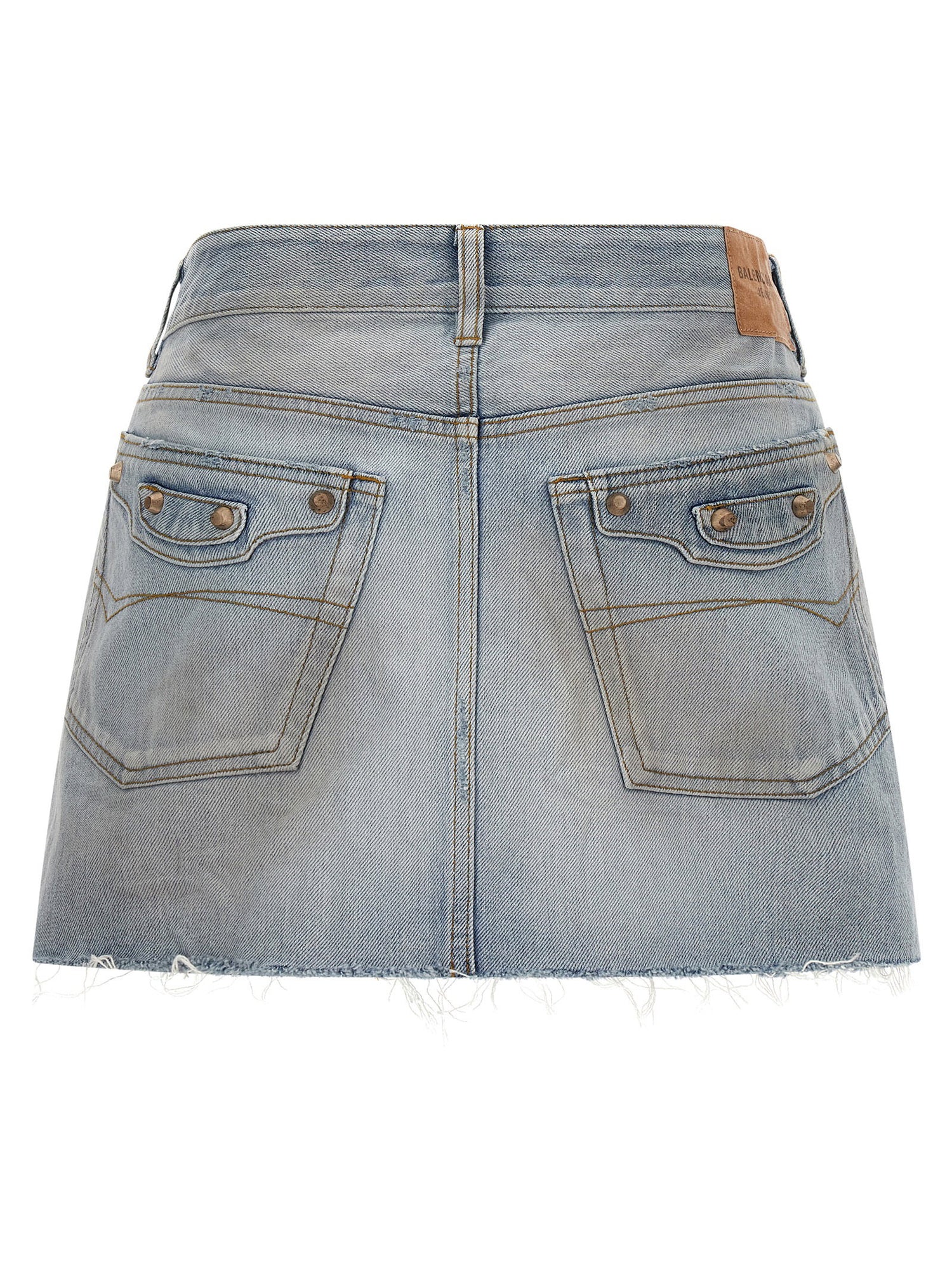 Balenciaga City Skirt Light blue