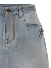 Balenciaga City Skirt Light blue