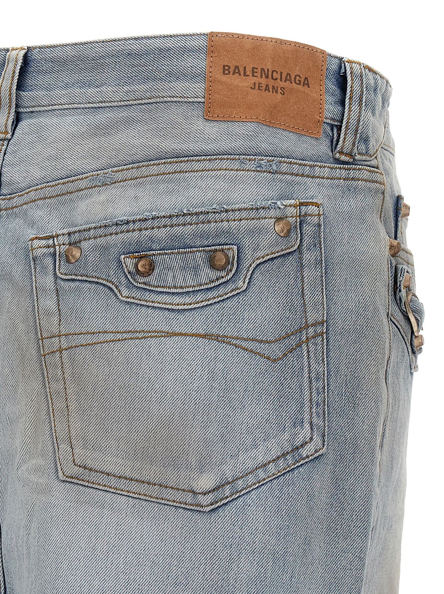 Balenciaga City Skirt Light blue