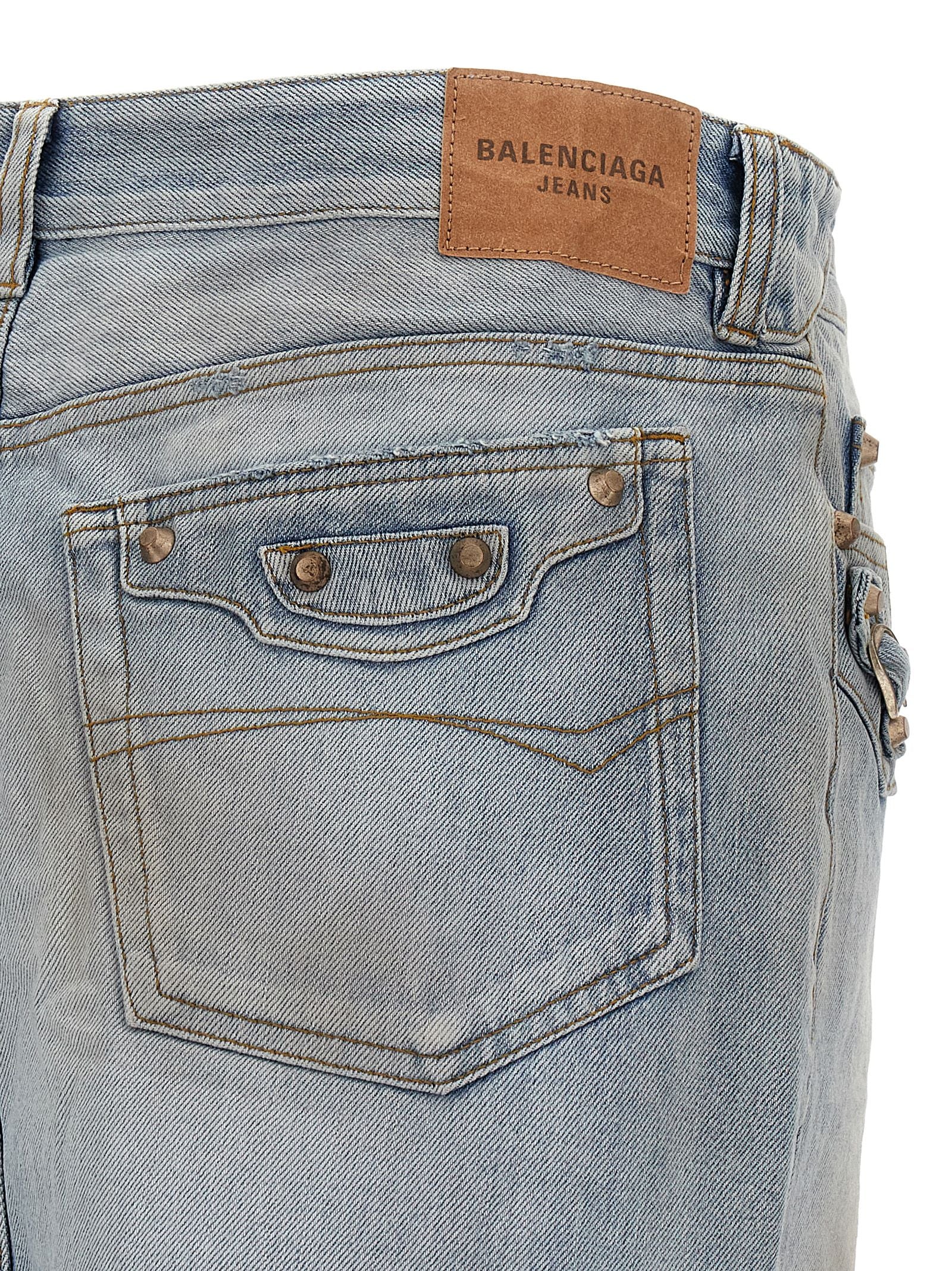 Balenciaga City Skirt Light blue
