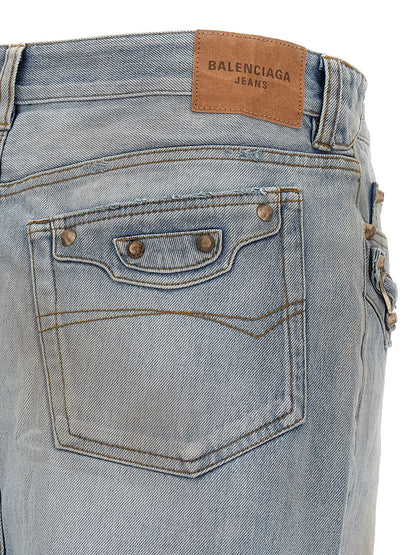 Balenciaga City Skirt Light blue