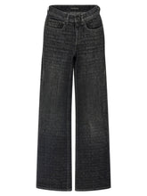 Balenciaga Wide Leg Jeans Black