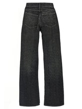 Balenciaga Wide Leg Jeans Black