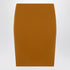 Saint Laurent Ochre Yellow Satin Pencil Skirt Orange