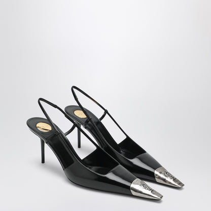 Saint Laurent Jeanne black patent leather pumps Black
