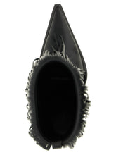 Balenciaga Avenue Fringe Ankle Boots Black