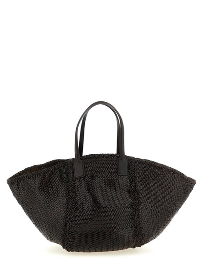 Dragon Diffusion Teresa Maxi Cabas Shopping Bag Brown