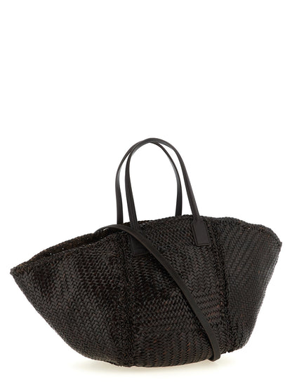 Dragon Diffusion Teresa Maxi Cabas Shopping Bag Brown