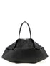 Alexander McQueen Maxi Manta Shoulder Bag Black