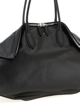 Alexander McQueen Maxi Manta Shoulder Bag Black
