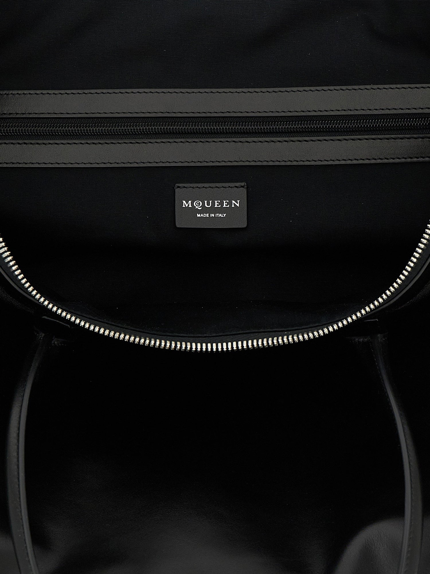 Alexander McQueen Maxi Manta Shoulder Bag Black