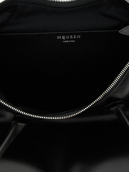 Alexander McQueen Manta Shoulder Bag Black