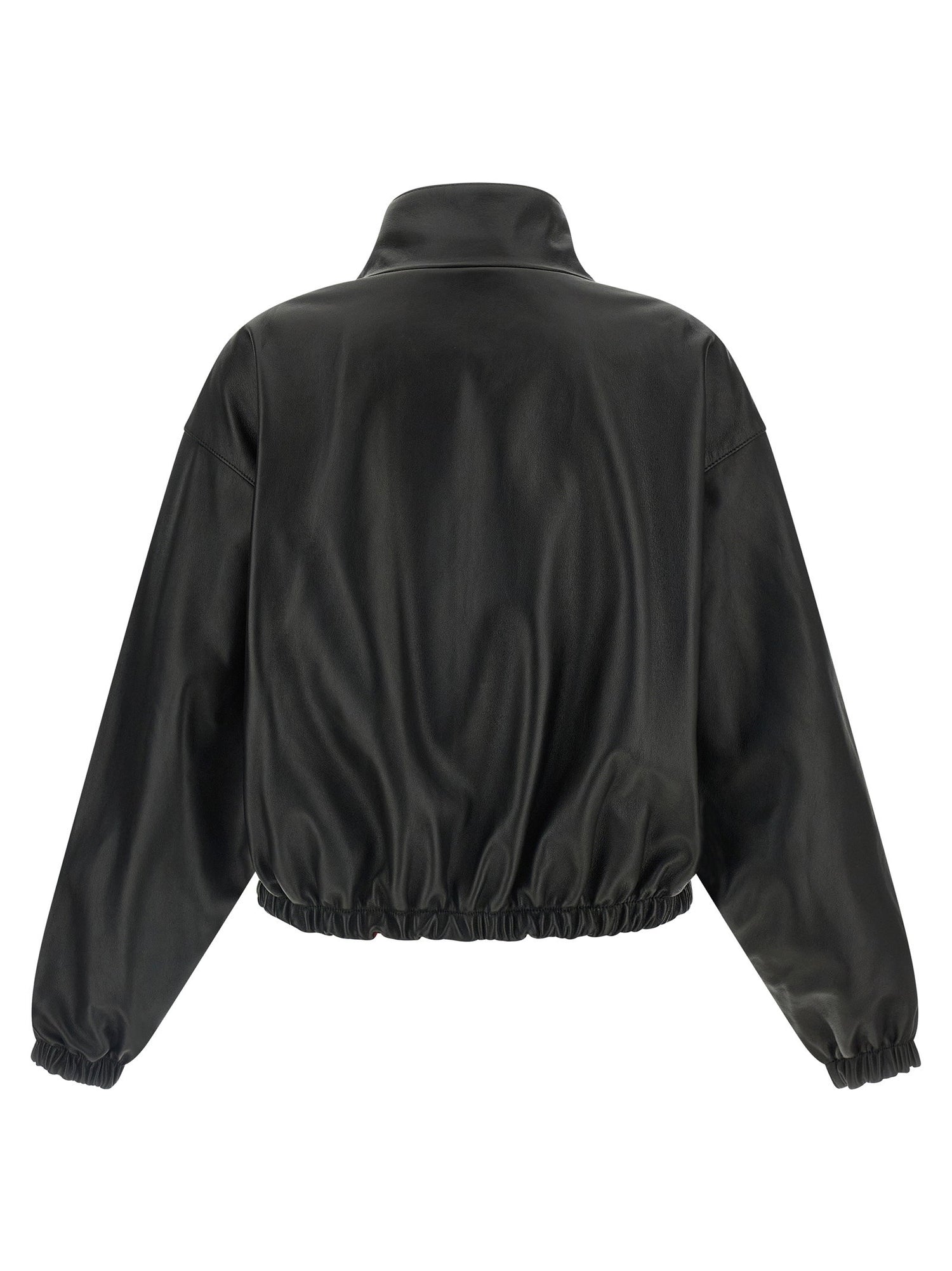 Balenciaga Reversible Leather Jacket Black  