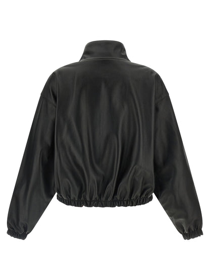 Balenciaga Reversible Leather Jacket Black  