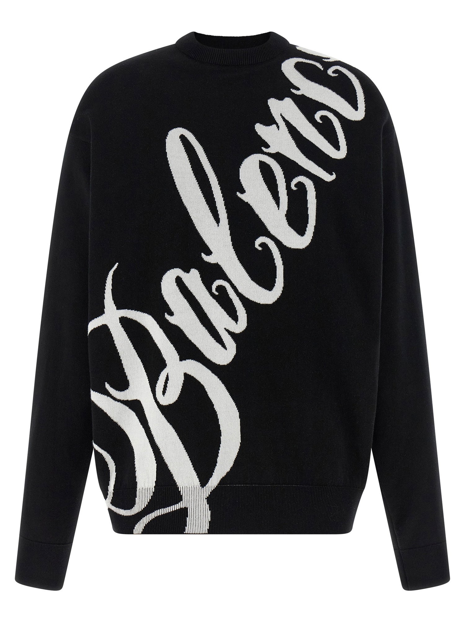 Balenciaga Big B Sweater White/black