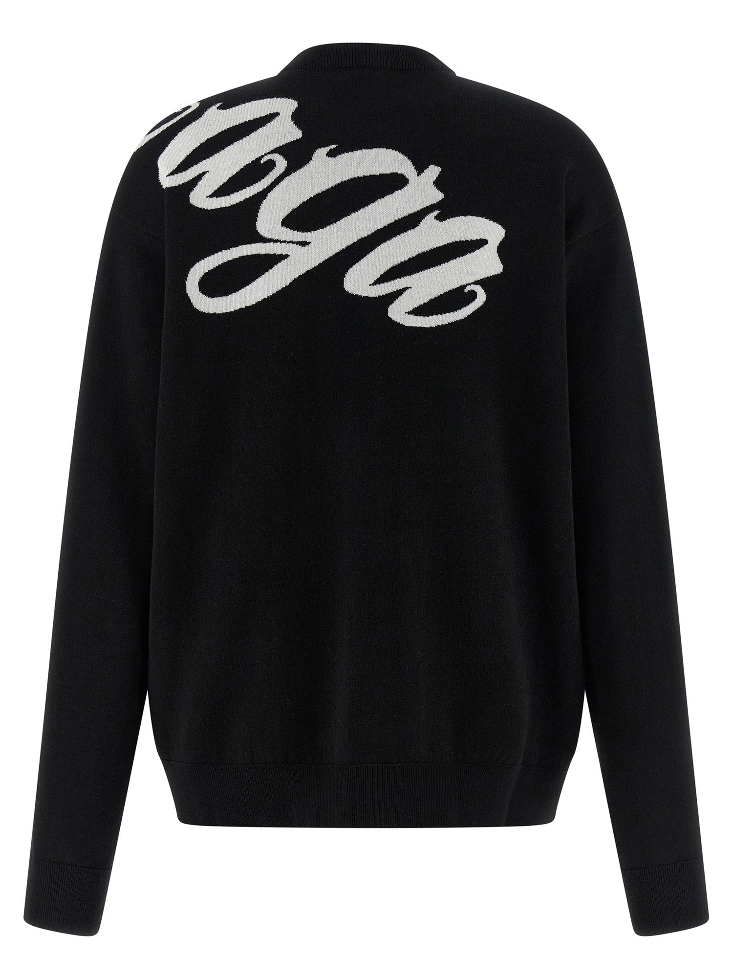 Balenciaga Big B Sweater White/black