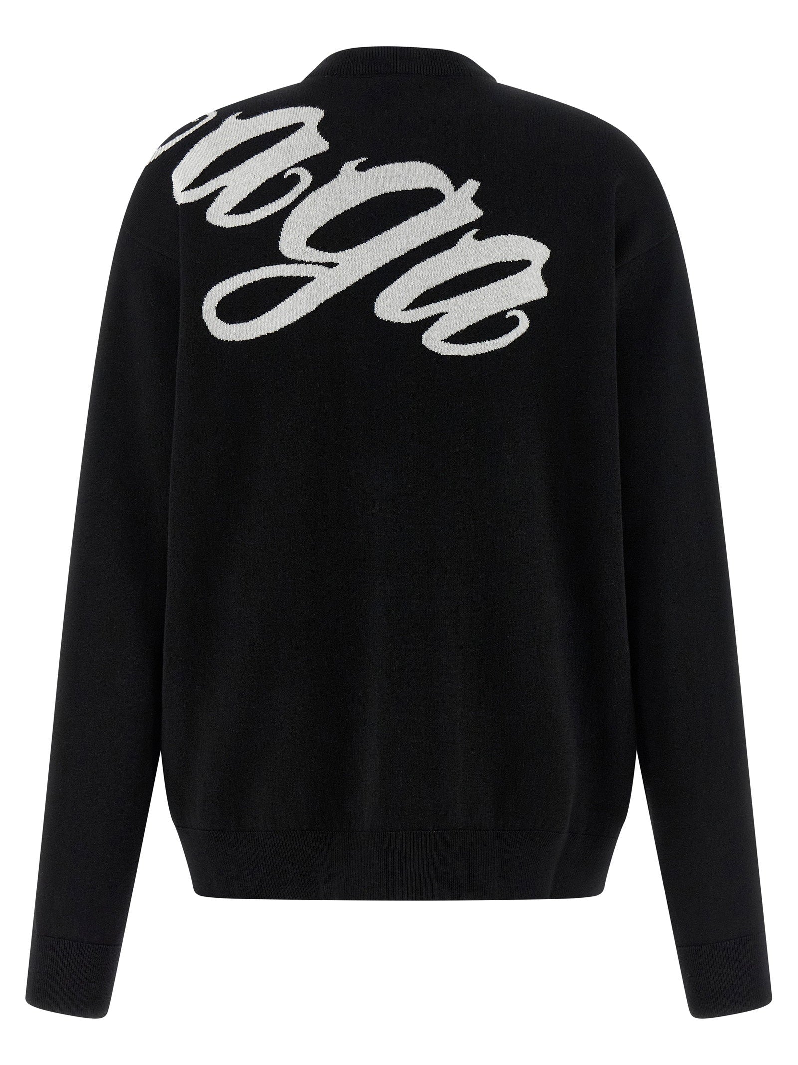 Balenciaga Big B Sweater White/black