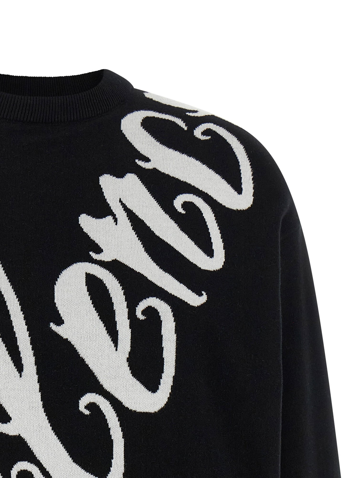 Balenciaga Big B Sweater White/black