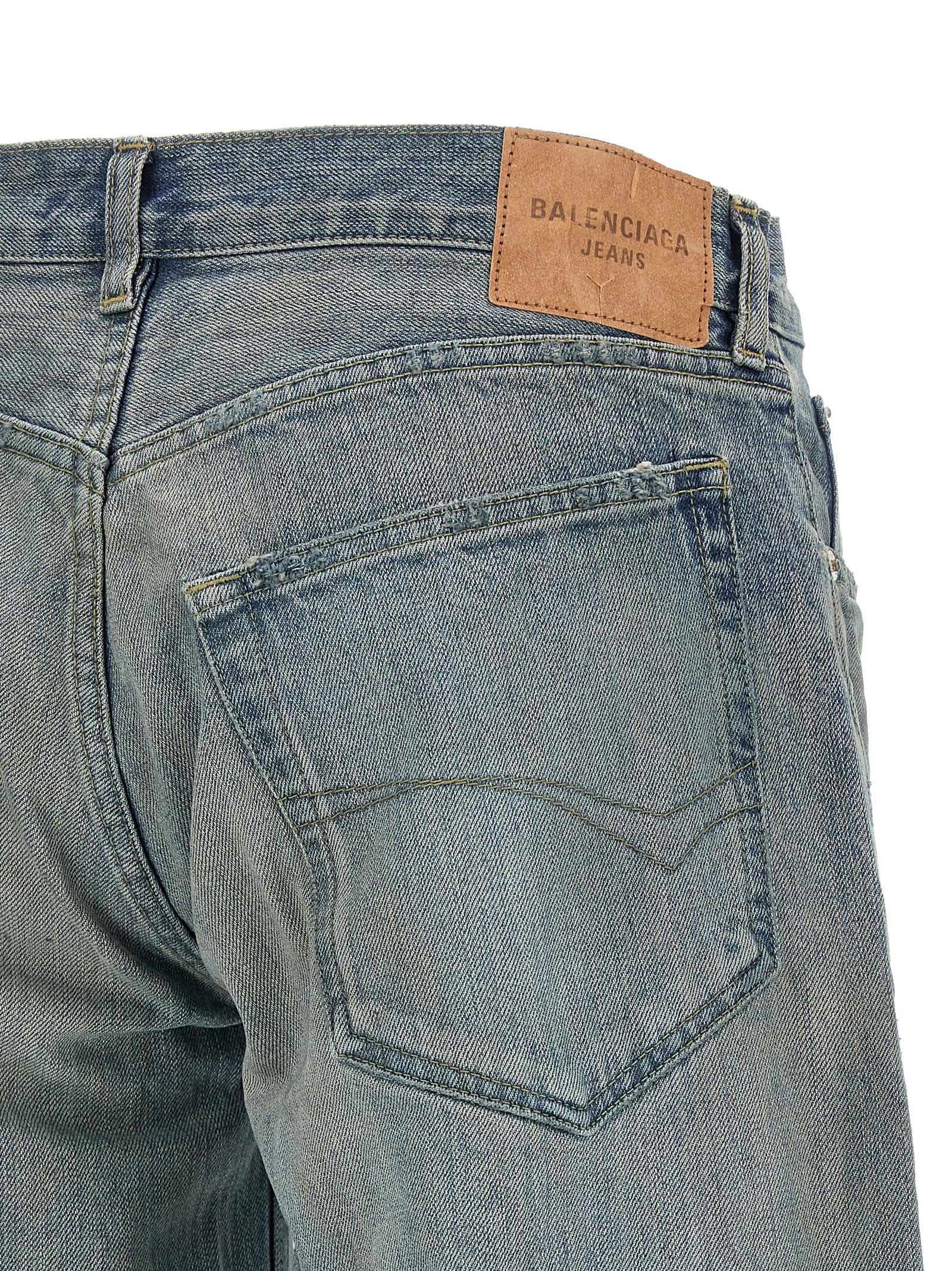 Balenciaga Baggy Jeans Blue