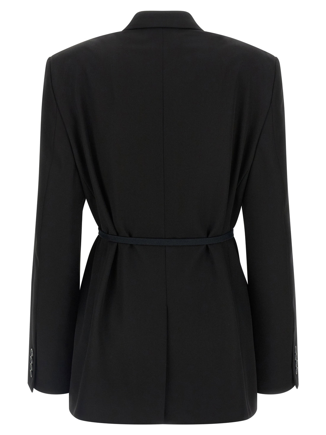 Balenciaga Wrap Tailored Blazer Black