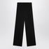 Balenciaga High-Waisted Wool Trousers Black black