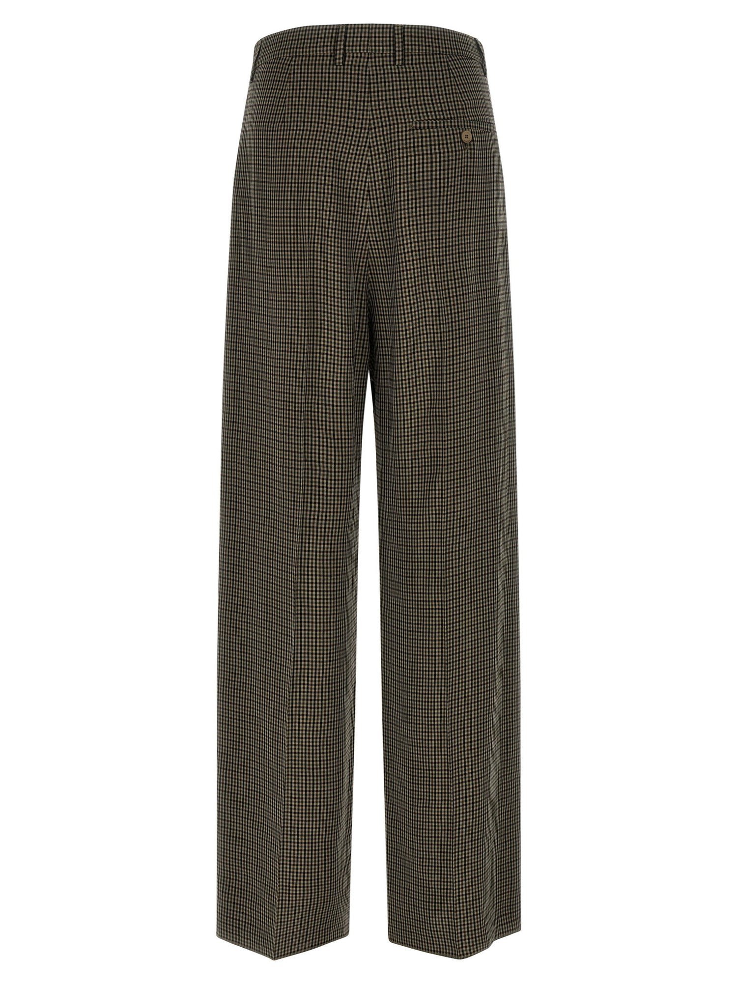 Balenciaga Large Tailored Pants Brown