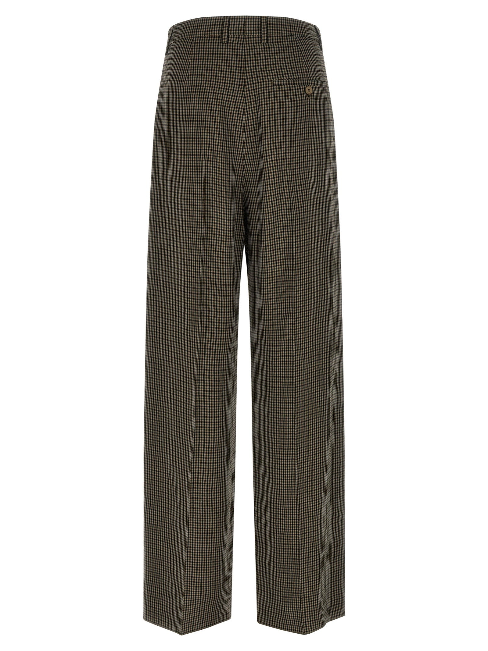 Balenciaga Large Tailored Pants Brown
