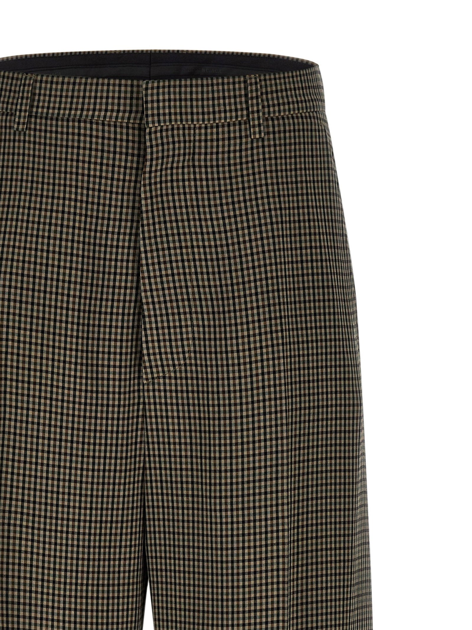 Balenciaga Large Tailored Pants Brown