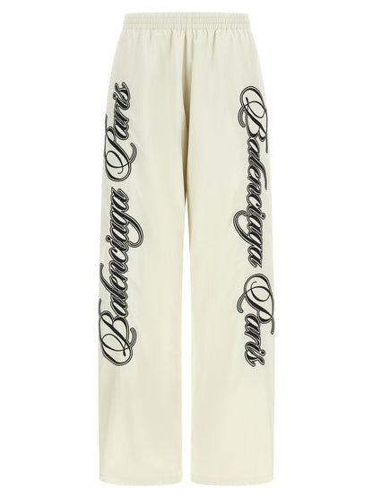 Balenciaga Cursive Reversible Pants Multicolor