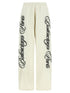Balenciaga Cursive Reversible Pants Multicolor