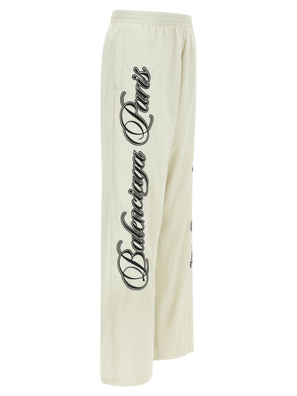 Balenciaga Cursive Reversible Pants Multicolor
