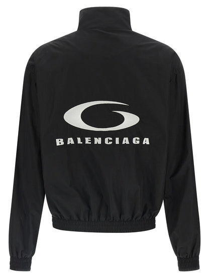 Balenciaga Tracksuit Bomber Jacket Black
