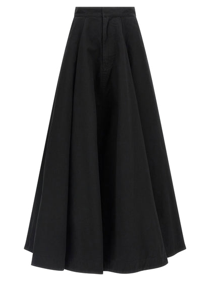Balenciaga Godet Skirt Black  
