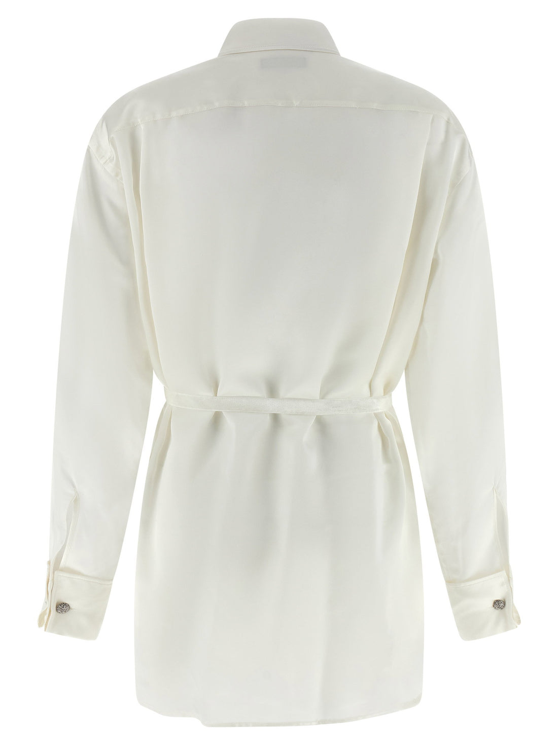 Balenciaga Wrap Shirt White