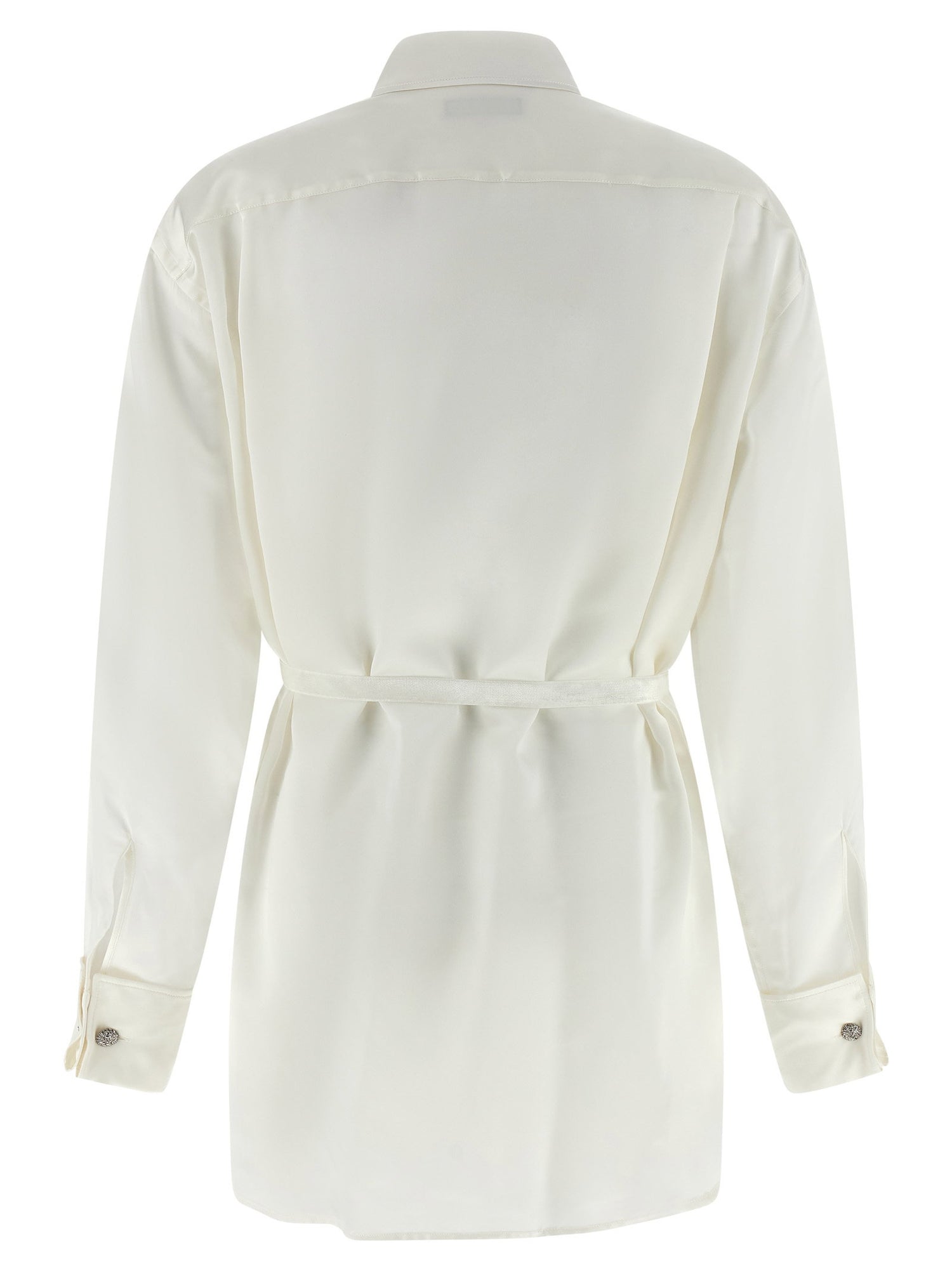 Balenciaga Wrap Shirt White